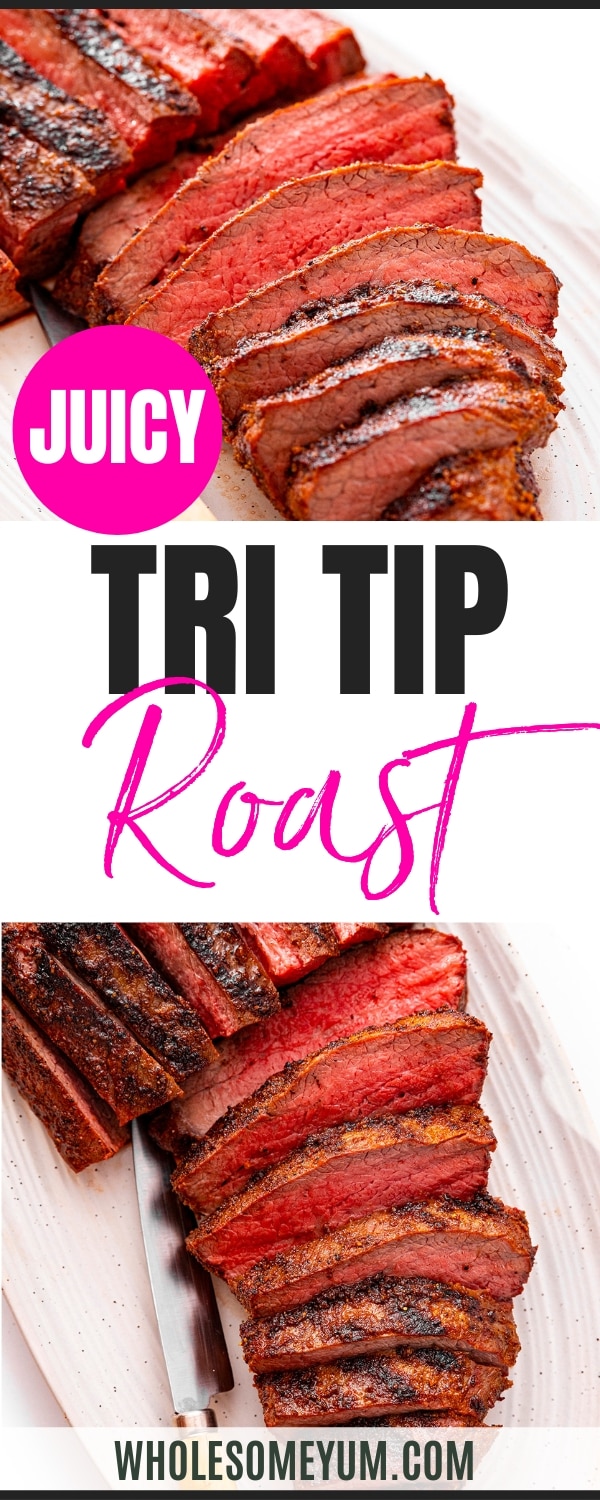 Tri Tip Roast Recipe Pin.