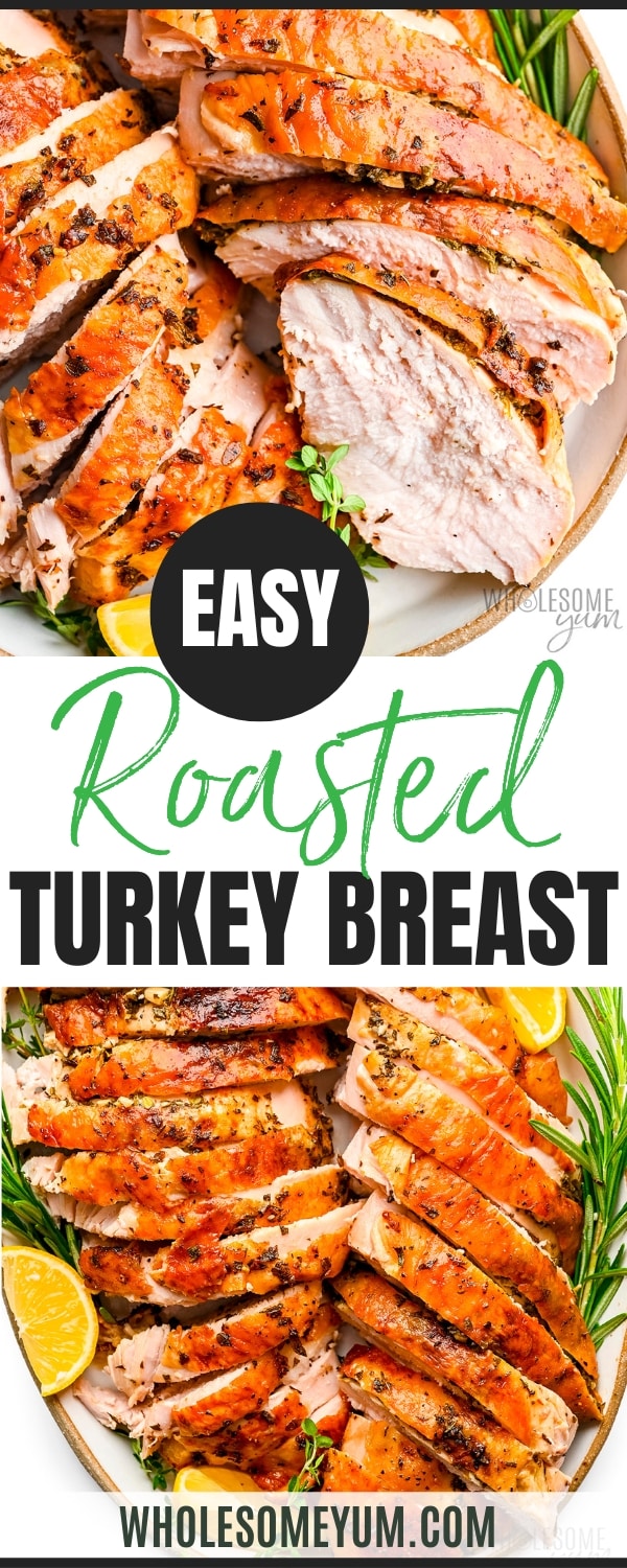 Roast Turkey Breast Recipe Pin.