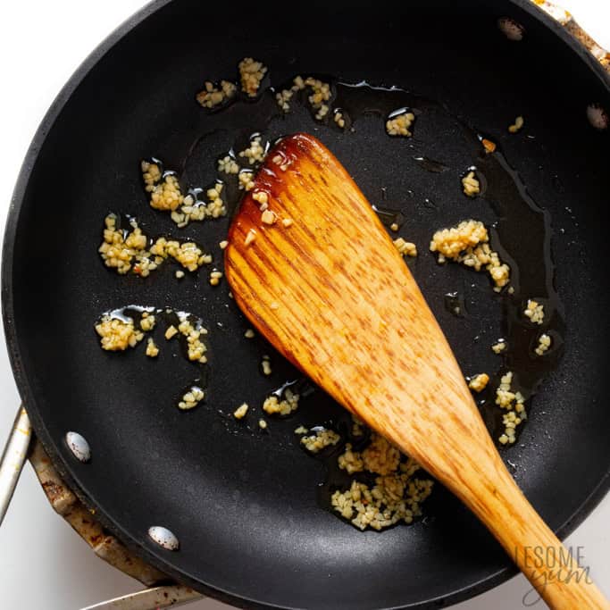 Sauteed garlic.