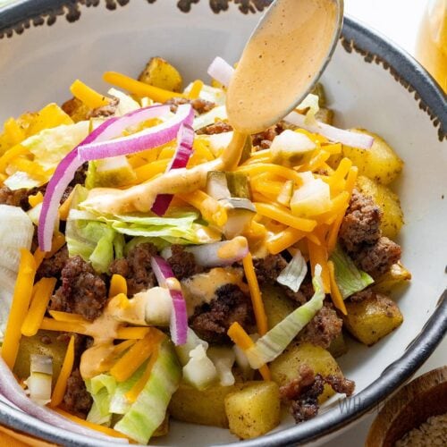 Big Mac Bowl - Wholesome Yum