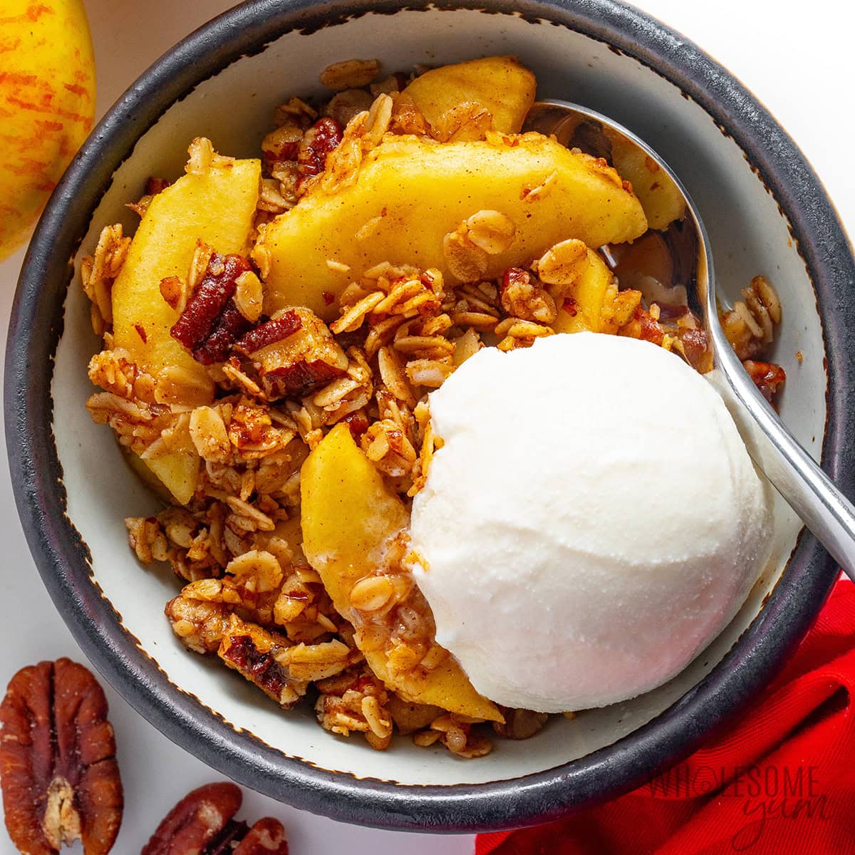 Healthy Apple Crisp